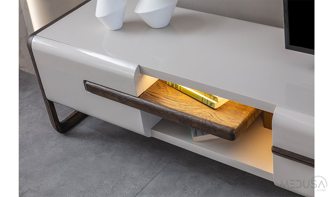 Medusa Home Mobilya - Leona Meşe Yemek Odası