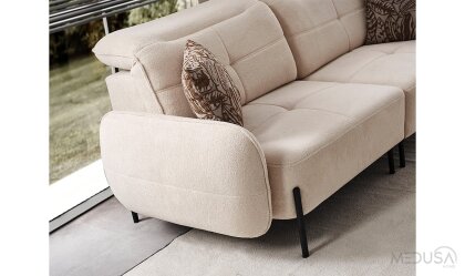 Medusa Home Mobilya - Leonel Üçlü Koltuk