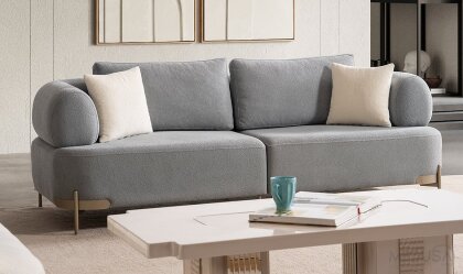 Medusa Home Mobilya - Lerna Naia Üçlü Koltuk