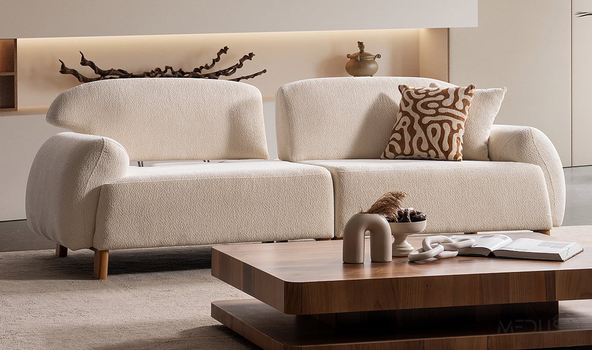 Medusa Home Mobilya - Leron Üçlü Koltuk