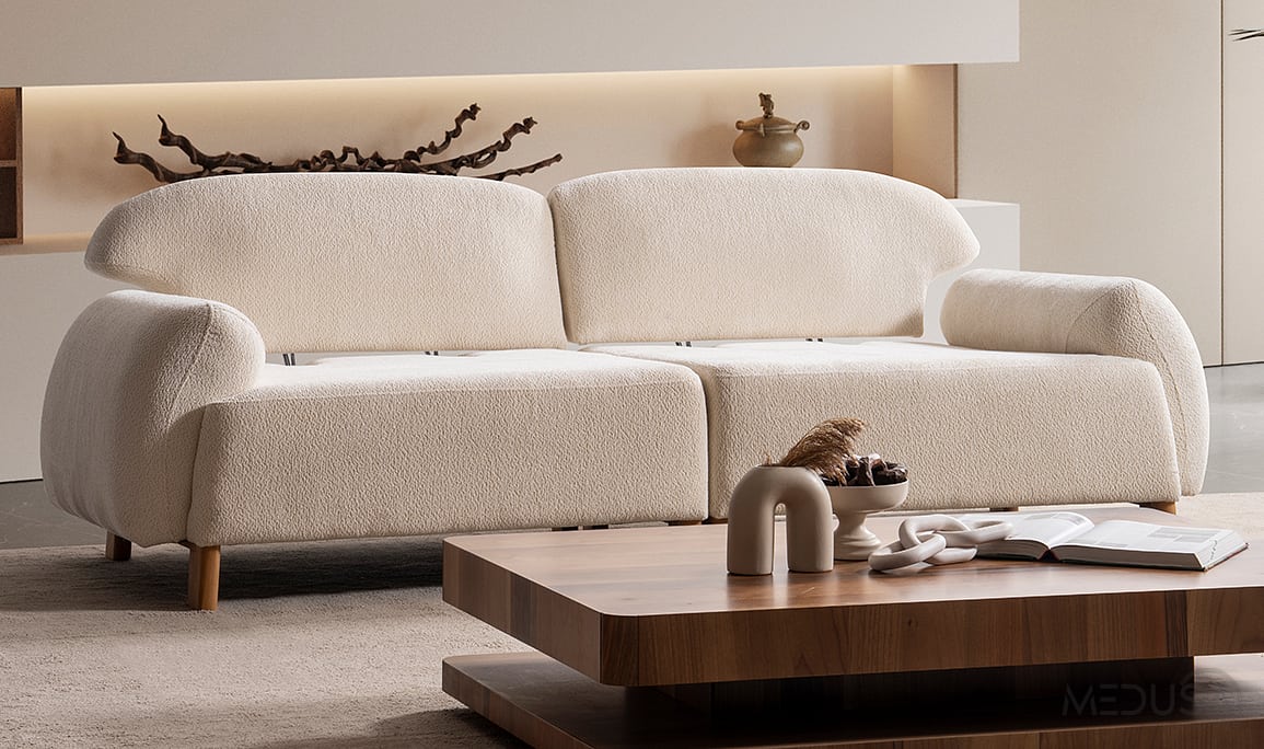 Medusa Home Mobilya - Leron Üçlü Koltuk