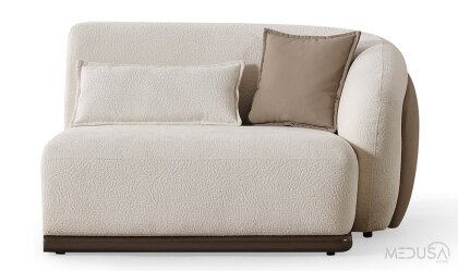 Medusa Home Mobilya - Leva Ara Sehpalı Üçlü Koltuk