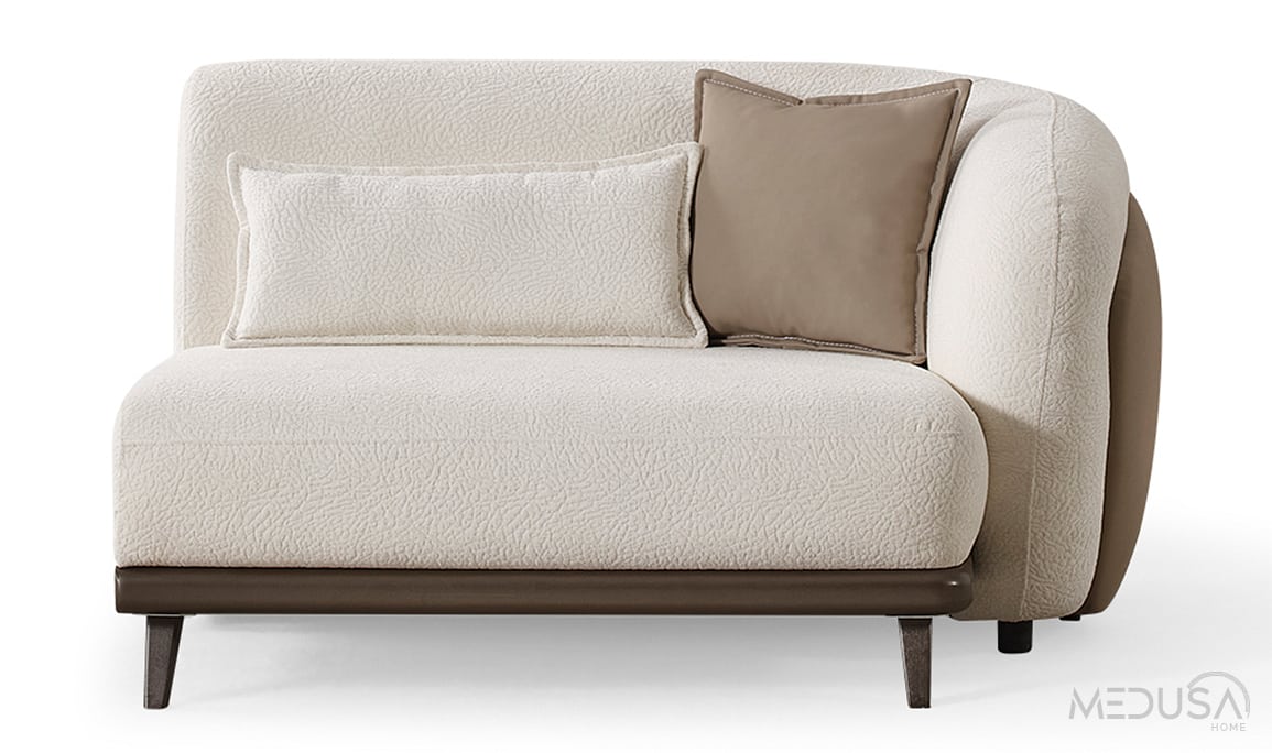 Medusa Home Mobilya - Leva Yerden Yüksek Üçlü Koltuk