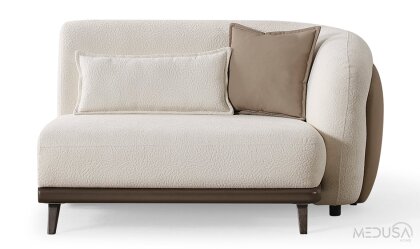 Medusa Home Mobilya - Leva Yerden Yüksek Üçlü Koltuk