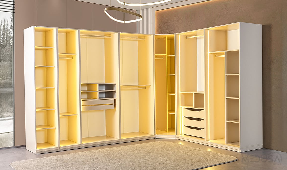 Medusa Home Mobilya - Lexi Köşe Gardırop