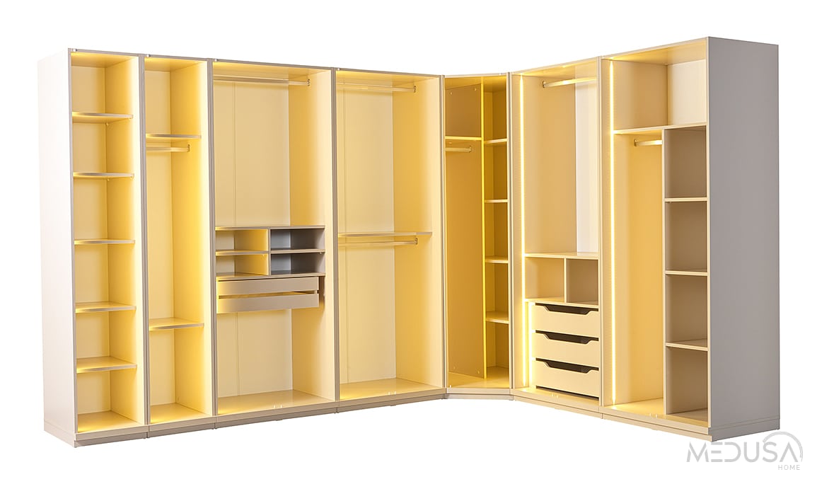 Medusa Home Mobilya - Lexi Köşe Gardırop