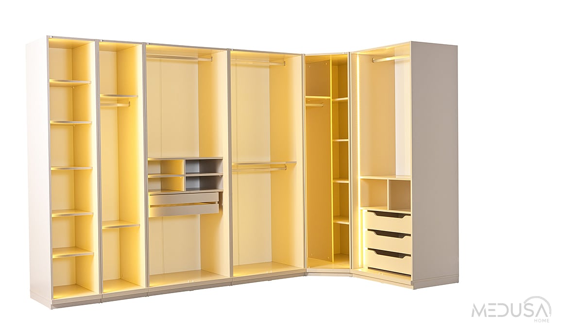 Medusa Home Mobilya - Lexi Köşe Gardırop