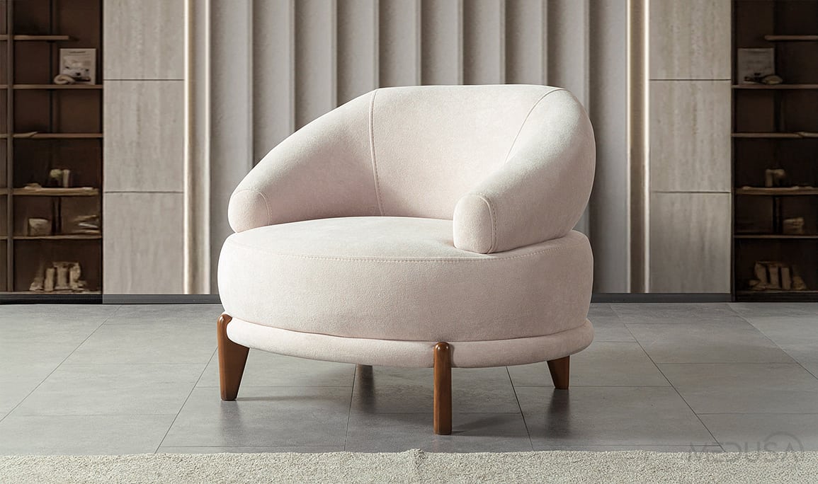 Medusa Home Mobilya - Lexi Krem Berjer