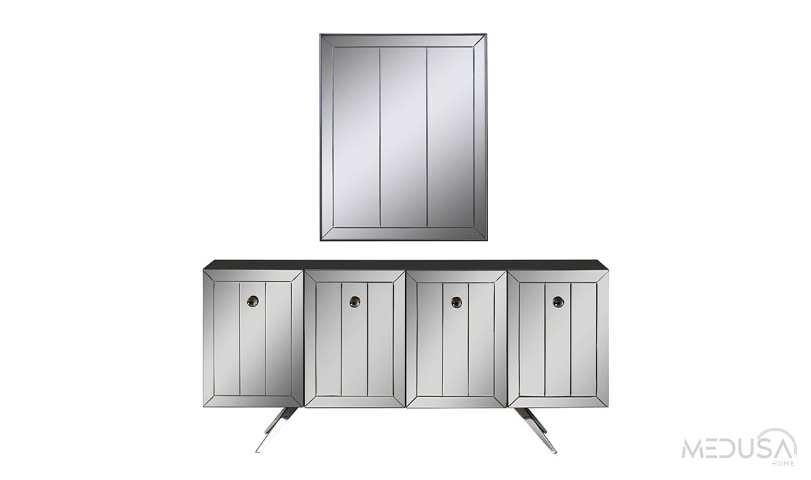 Medusa Home Mobilya - Lexus Antrasit Silver Konsol