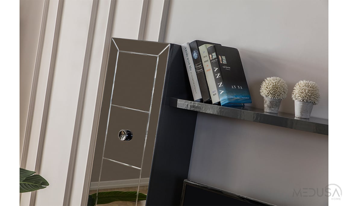 Medusa Home Mobilya - Lexus Antrasit Silver Tv Ünitesi