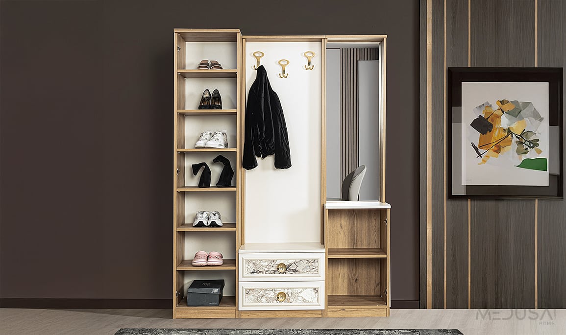 Medusa Home Mobilya - Leylak Portmanto