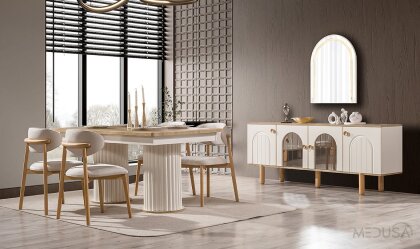 Medusa Home Mobilya - Libre Bohem Yemek Odası