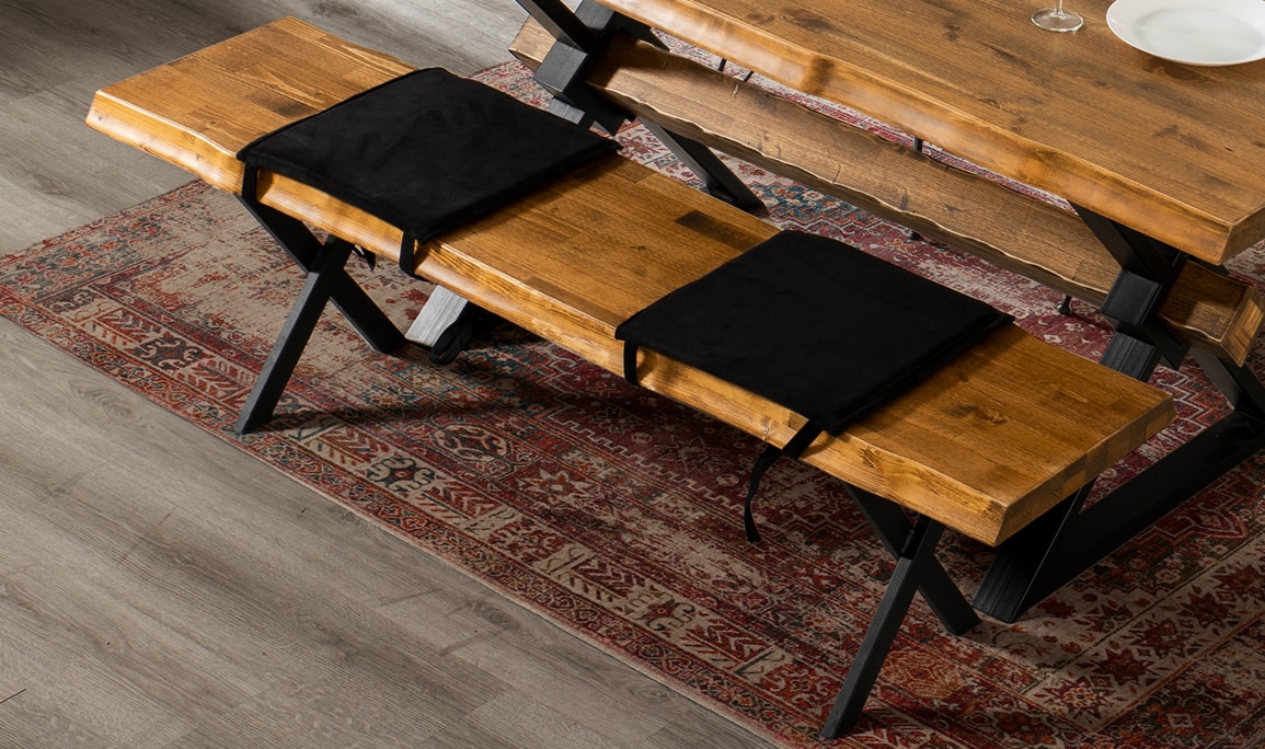 Medusa Home Mobilya - Life Ahşap Yemek Masası