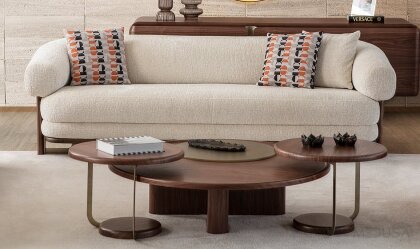 Medusa Home Mobilya - Life Üçlü Koltuk