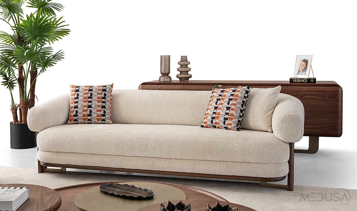 Medusa Home Mobilya - Life Üçlü Koltuk