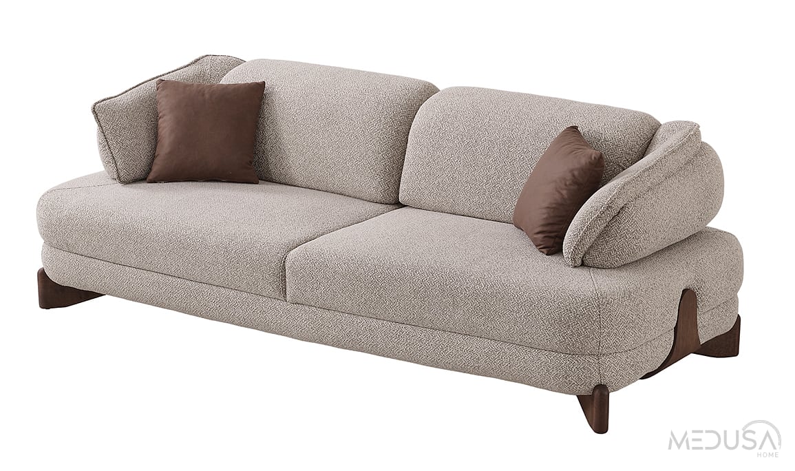 Medusa Home Mobilya - Lilyum Meşe Koltuk Takımı