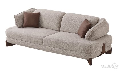 Medusa Home Mobilya - Lilyum Meşe Koltuk Takımı