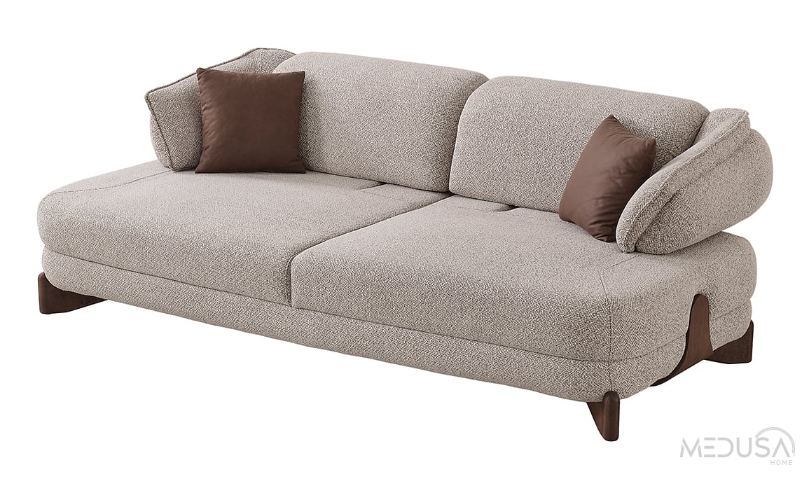 Medusa Home Mobilya - Lilyum Meşe Koltuk Takımı