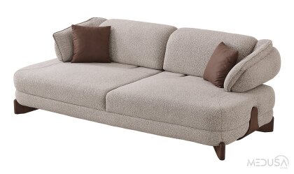 Medusa Home Mobilya - Lilyum Meşe Koltuk Takımı