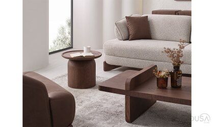 Medusa Home Mobilya - Lilyum Meşe Koltuk Takımı