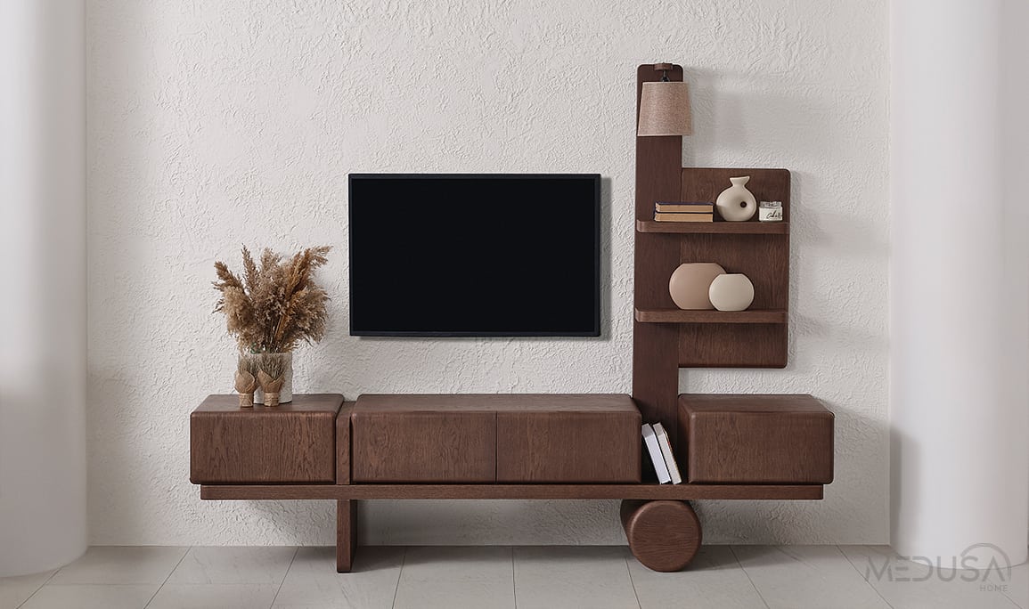 Medusa Home Mobilya - Lilyum Meşe Tv Ünitesi