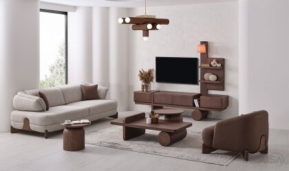 Medusa Home Mobilya - Lilyum Meşe Tv Ünitesi