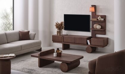 Medusa Home Mobilya - Lilyum Meşe Yemek Odası