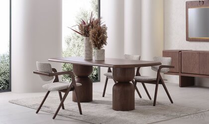 Medusa Home Mobilya - Lilyum Meşe Yemek Odası