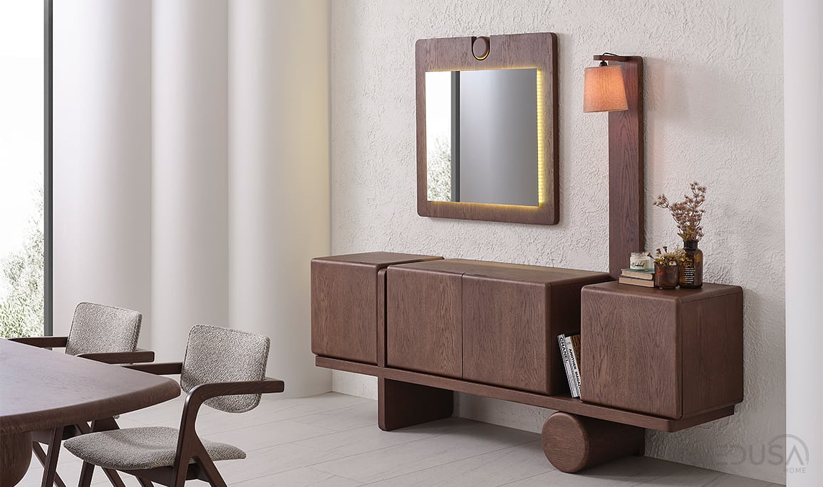 Medusa Home Mobilya - Lilyum Meşe Yemek Odası