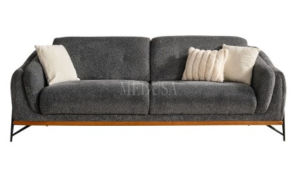 Medusa Home Mobilya - Lina New Üçlü Koltuk Yataklı