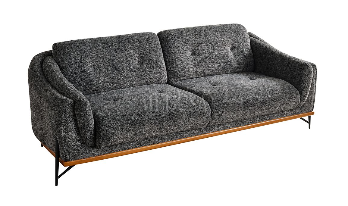 Medusa Home Mobilya - Lina New Üçlü Koltuk Yataklı