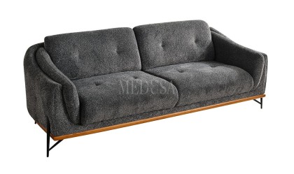 Medusa Home Mobilya - Lina New Üçlü Koltuk Yataklı