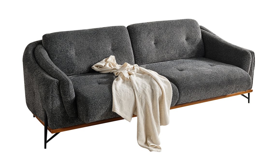 Medusa Home Mobilya - Lina New Üçlü Koltuk Yataklı