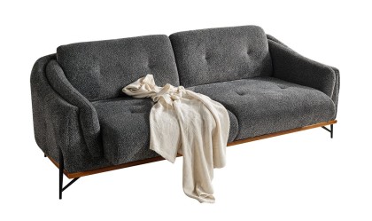 Medusa Home Mobilya - Lina New Üçlü Koltuk Yataklı