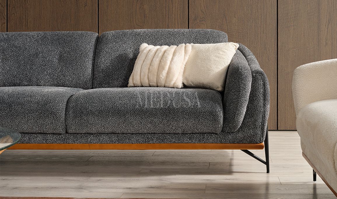 Medusa Home Mobilya - Lina New Üçlü Koltuk Yataklı