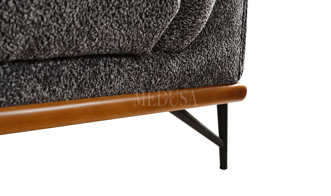 Medusa Home Mobilya - Lina New Üçlü Koltuk Yataklı