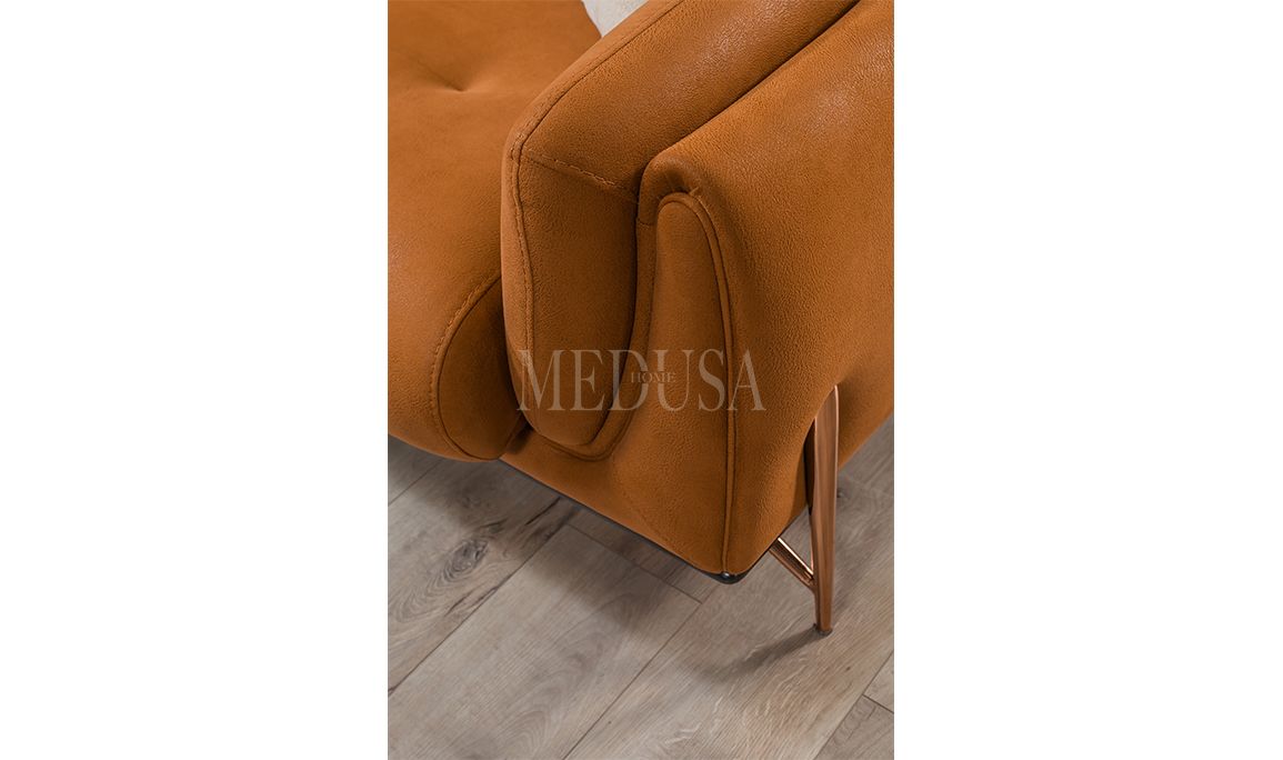 Medusa Home Mobilya - Lina Üçlü Koltuk Yataklı