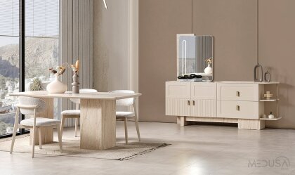 Medusa Home Mobilya - Linar Yemek Odası 