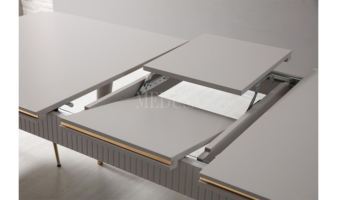 Medusa Home Mobilya - Linda Beyaz Yemek Odası