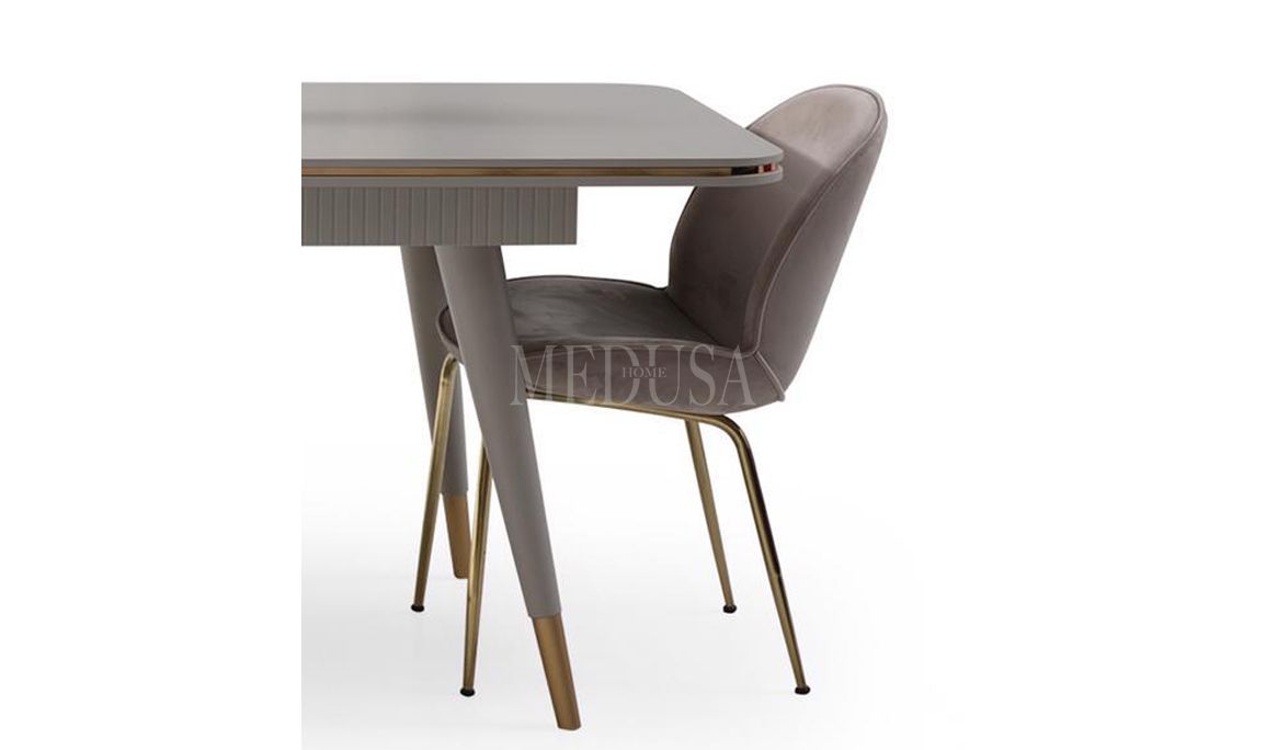 Medusa Home Mobilya - Linda Beyaz Yemek Odası