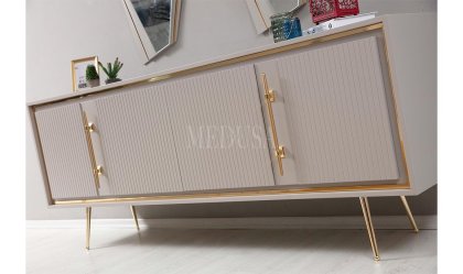 Medusa Home Mobilya - Linda Beyaz Yemek Odası