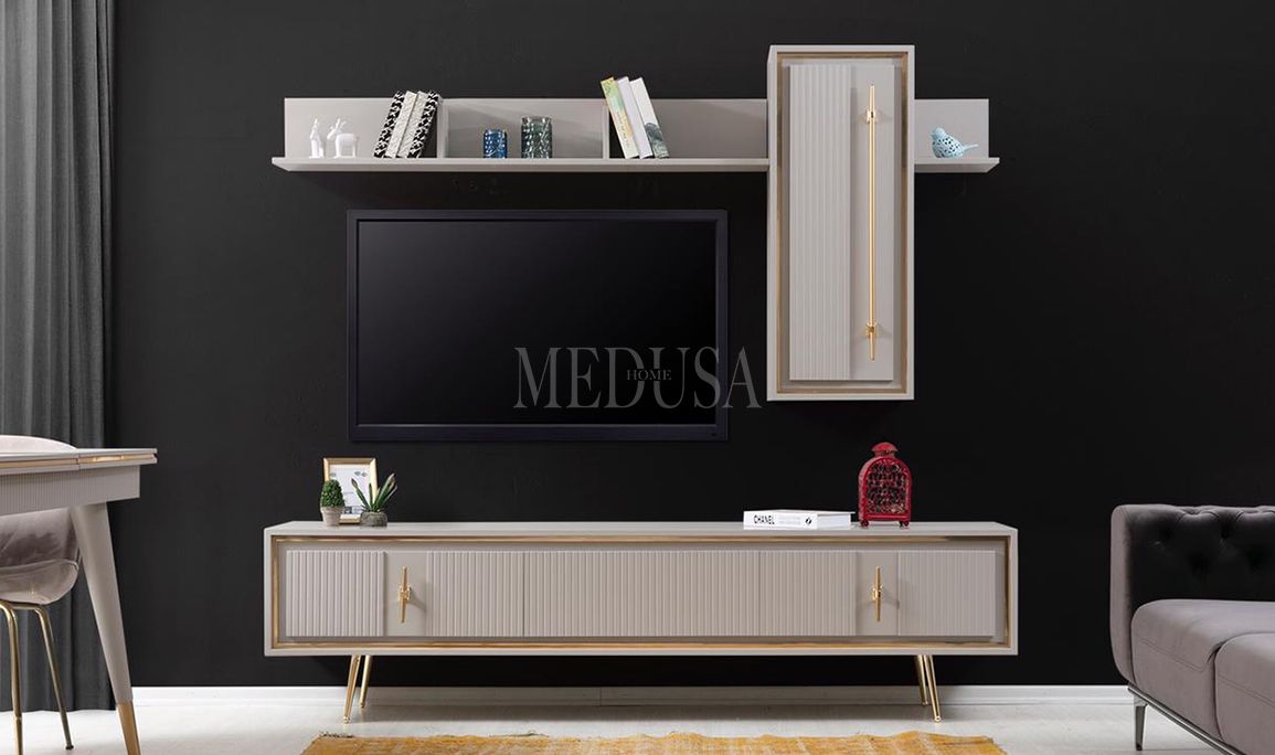 Medusa Home Mobilya - Linda Beyaz Yemek Odası
