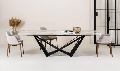 Medusa Home - Lindeman Seramik Yemek Masası