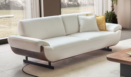 Medusa Home Mobilya - Linea Metal Üçlü Koltuk