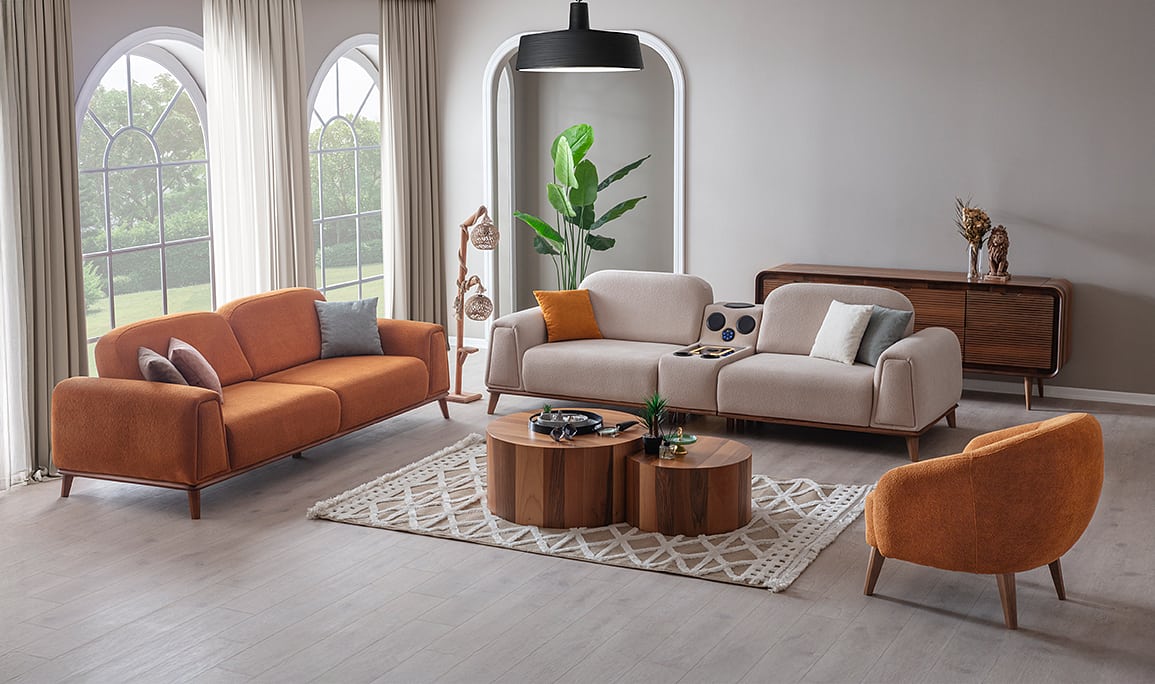 Medusa Home Mobilya - Linea Ses Sistemli Koltuk Takımı