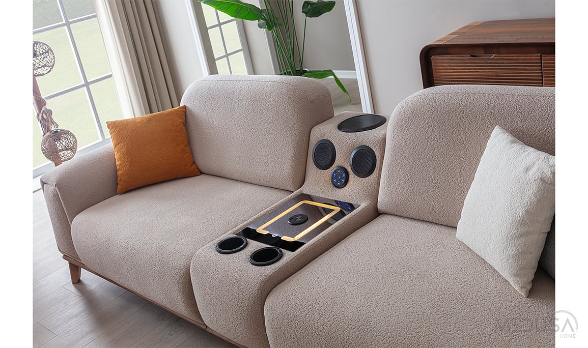 Medusa Home Mobilya - Linea Ses Sistemli Koltuk Takımı
