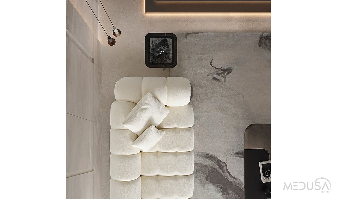 Medusa Home Mobilya - Linfa Üçlü Koltuk