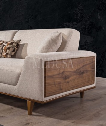 Medusa Home Mobilya - Linora Üçlü Koltuk