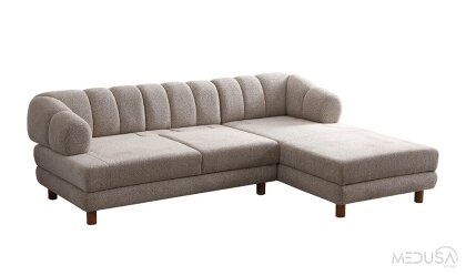 Medusa Home Mobilya - Lion Bohem Yataklı ve Sandıklı Köşe Takımı