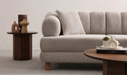 Medusa Home Mobilya - Lion Bohem Yataklı ve Sandıklı Köşe Takımı